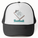Football Clip Board hats