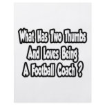 Football Coach Joke...Two Thumbs flyers