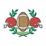 Football Crest embroidered shirts