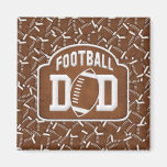 Football Dad Fridge Magnet