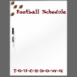 Football Dry Erase Board dry erase boards