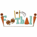 Football embroidered shirts
