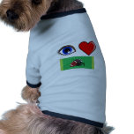 FOOTBALL FAN - I LOVE THE GAME OF FOOTBALL pet clothing
