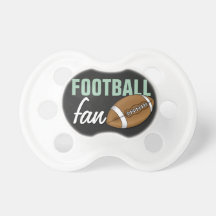 Football Fan Sports Baby Pacifier