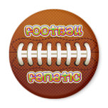 FOOTBALL FANATIC magnets