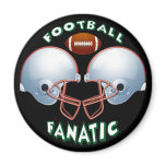 FOOTBALL FANATIC magnets