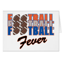 Football Fever! Greeting Card
