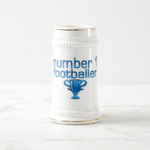 Football Gifts for Him: Number 1 Footballer Mugs