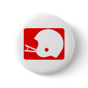 football helmet logo buttons