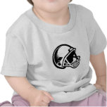 Football helmet logos t shirts