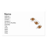 Football in Action T-shirts and Gifts Business Card