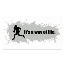 Football Is a Way of Life Business Cards