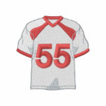 Football Jersey Embroidered Polo Shirt