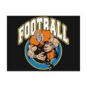 Football Logo postcards