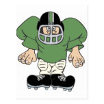 football man postcards