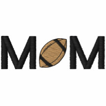 Football Mum Embroidered Shirt