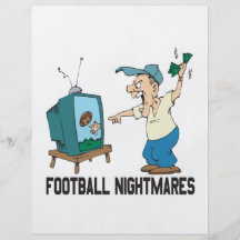 Football Nightmares Custom Flyer