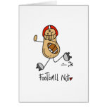 Football Nut T-shirts and Gifts Greeting Card