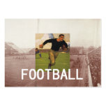 Football Old School business cards
