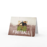 Football Old School Greeting Cards