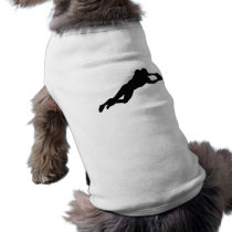 Football Player Pet T Shirt