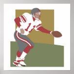 Football Player Tshirts and Gifts posters