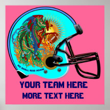 Football Poster "Rise Again!" Think you can?