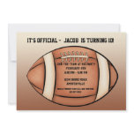 Football Season - Party Invitation
