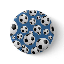 Football Soccer Balls Button