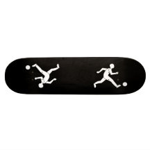 Football / soccer custom skateboard