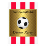 Football Soccer Dinner party Announcements