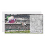 Football Stadium Seasons Greetings Photocard
