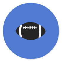 Football Round Stickers