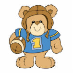 Football Teddy Bear Design photo sculptures