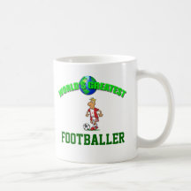 Footballer- Worlds Greatest Mug