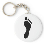 footprint keychains