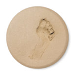 Footprint on the Beach magnets