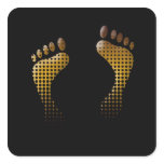 Footprint stickers