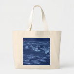 Footprints at the South Pole Canvas Bag