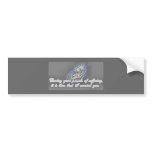 Footprints Bumper Sticker