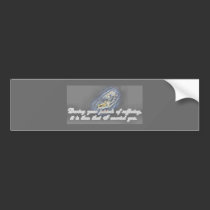 Footprints Bumper Sticker bumper stickers