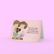 Footprints cards