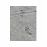 Footprints In Sand photo sculptures
