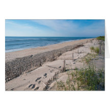 Footprints In The Sand Story Card