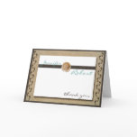 Footprints in the Sand Thank You cards