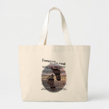 Footprints in the Sand Tote Bag