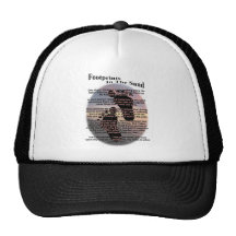Footprints in the Sand... Trucker Hats