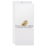 Footprints-poem rack cards