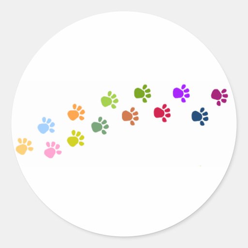 Footprints Stickers