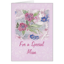 For a Special Mum Mother's Day Card